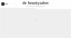 Desktop Screenshot of debeautysalon.biz